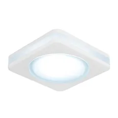 Точечный светильник Gauss Backlight BL105 Квадрат. Белый, 8W, LED 4000K 1/60