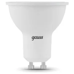 Лампа Gauss MR16 5W 530lm 6500K GU10 LED 1/10/100