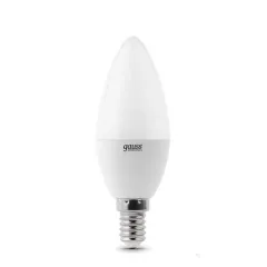 Лампа Gauss Elementary Свеча 10W 750lm 6500K Е14 LED 1/10/100