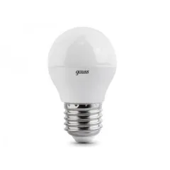 Лампа Gauss Elementary Шар 12W 950lm 6500K Е27 LED 1/10/100