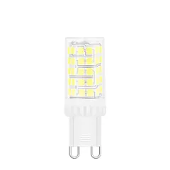 Лампа Gauss G9 AC185-265V 5,5W 560lm 6500K керамика LED 1/10/200