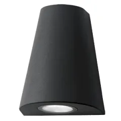 Светильник садово-парковый Gauss Sigma настенный  2xGU10 125*88*156mm 2xMax35W IP54