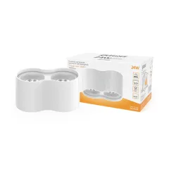 Светильник Gauss Overhead накладной цилиндр 24W 1600lm 3000K 170-240V IP20 180*100мм белый LED 1/10