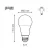 Gauss Basic A60 9,5W 800lm 3000K Е27 LED 1/10/50, изображение 3