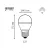 Gauss Basic Шар 7,5W 690lm 4100K E27 LED 1/10/100, изображение 3 Gauss Basic Шар 7,5W 690lm 4100K E27 LED 1/10/100, изображение 3