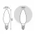 Фото характеристики Лампа Gauss Filament Свеча 9W 610lm 4100К Е14 milky диммируемая LED арт. 103201209-D