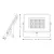 Фото Прожектор Gauss Qplus 100W 8500lm 6500K 175-265V IP65 графитовый LED 1/4 Артикул: 690511100 Фото Прожектор Gauss Qplus 100W 8500lm 6500K 175-265V IP65 графитовый LED 1/4 Артикул: 690511100