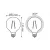 Фото Лампа Gauss Filament G95 6W 630lm 2700К Е27 LED 1/20 Артикул: 105802106 Фото Лампа Gauss Filament G95 6W 630lm 2700К Е27 LED 1/20 Артикул: 105802106
