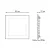 Фото Светильник Gauss Slim квадрат 9W 610lm 3000K 180-265V IP20 монтаж Ø130*130 145*145*22 LED 1/20 Артикул: 940111109