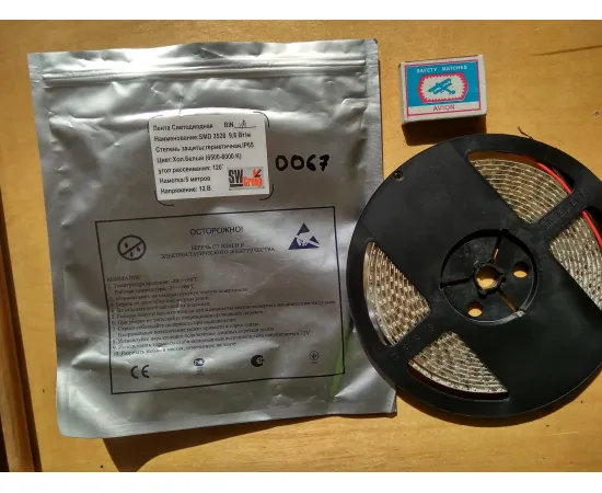 Лента SWG 9,6 Вт/м SMD3528 арт. 0067 Лента SWG 9,6 Вт/м SMD3528 арт. 0067