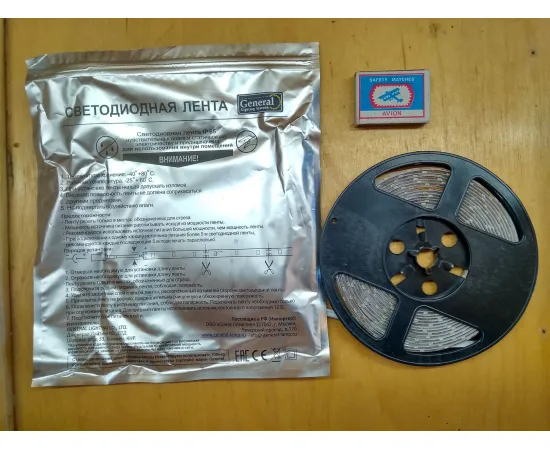 Лента General GLS-2835-60-4.8-12-IP65-3 арт. 500110 Лента General GLS-2835-60-4.8-12-IP65-3 арт. 500110