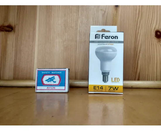 Коробка Feron LB-450 (7W) 230V E14 2700K R50 арт. 25513