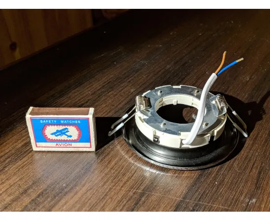 Точечный светильник Gauss Tablet GX103 Хром/Черный, GX53 1/100 арт.GX103