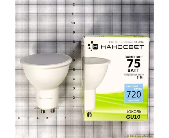 НАНОСВЕТ LE-MR16A-D-8/GU10/840 арт. L241