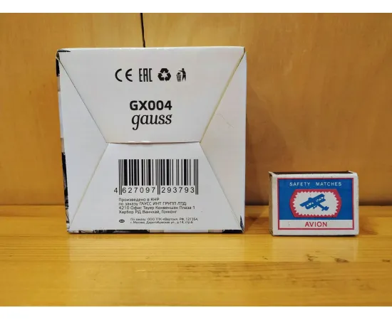 Точечный светильник Gauss Tablet GX004 Белый, GX53 1/100 арт. GX004