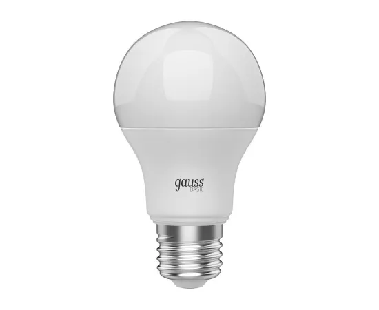 Gauss Basic A60 9,5W 820lm 4100K E27 LED 1/10/50