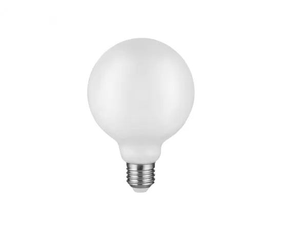 Gauss Филамент G125 10W 1100lm 4100К Е27 milky диммируемая LED 1/20 Gauss Филамент G125 10W 1100lm 4100К Е27 milky диммируемая LED 1/20