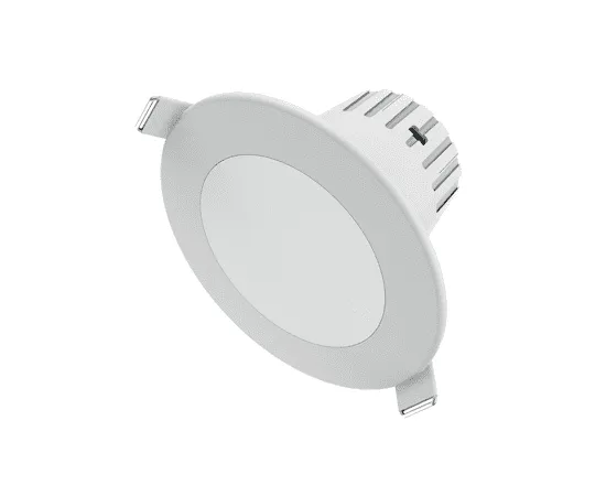 Светильник Gauss Кругл. Белый, 7W,90х90х56, Ø65мм, 520 Lm LED 4000K 1/20, изображение 2