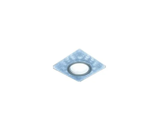 Точечный светильник Gauss Backlight BL065 Квадрат. Белый/Серебро/Хром, Gu5.3, LED 4100K 1/40
