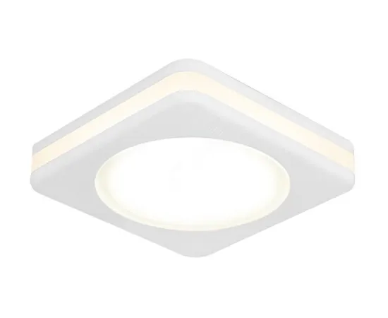Точечный светильник Gauss Backlight BL104 Квадрат. Белый, 8W, LED 3000K 1/60