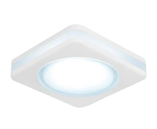 Точечный светильник Gauss Backlight BL105 Квадрат. Белый, 8W, LED 4000K 1/60