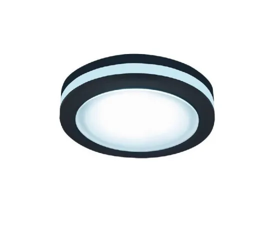Точечный светильник Gauss Backlight BL107 Кругл. Черный, 5W, LED 4000K 1/60