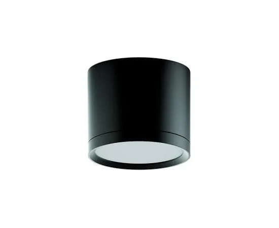 Светильник Gauss Overhead накл цил 10W 720lm 4100K 170-240V IP20 88*75мм черный с расс LED 1/30, изображение 2