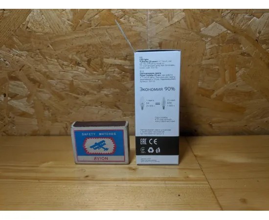 Gauss LED Elementary Candle 6W E14 2700K арт. 33116 Характеристики