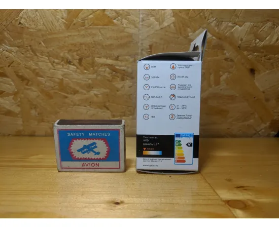 Gauss LED Elementary Globe 8W E27 3000K арт. 53218 Характеристики