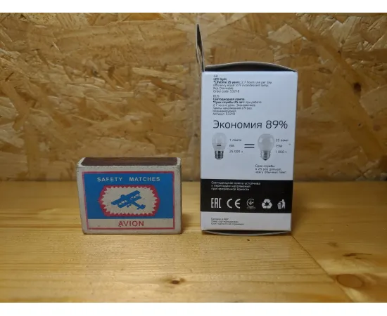 Gauss LED Elementary Globe 8W E27 3000K арт. 53218 Характеристики