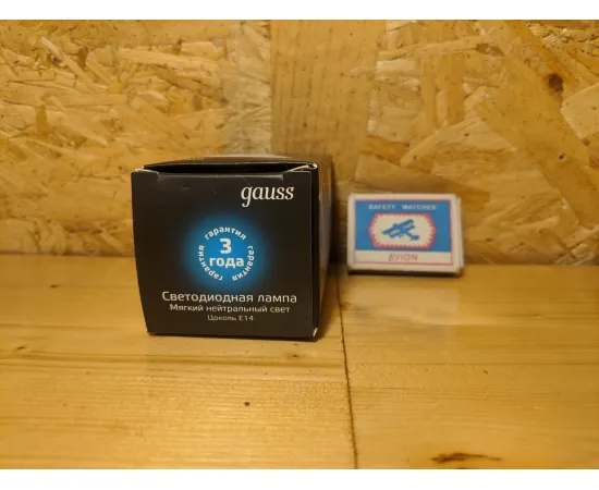 Gauss LED Reflector R50 E14 6W 4100K 1/10/50 арт. 106001206 Характеристики