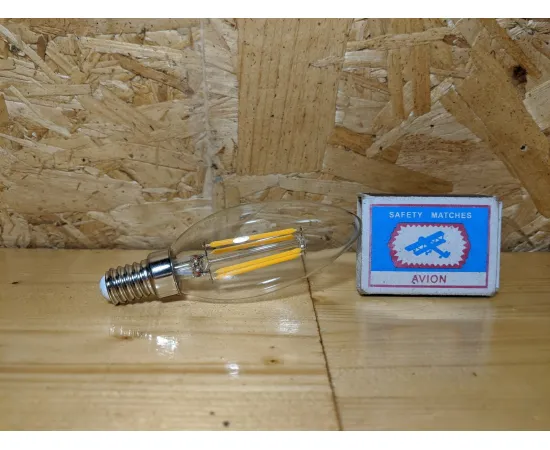 Gauss LED Filament Candle E14 5W 2700К 1/10/50 арт. 103801105 Лампа