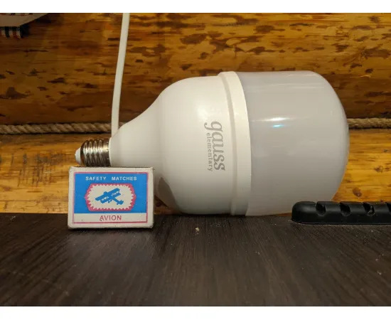 Gauss Elementary LED T120 E27 42W 3700lm 180-240V 6500K 1/12, изображение 3