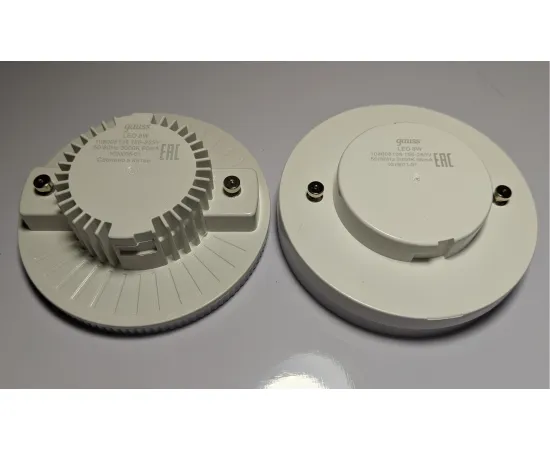 Фото лампа Gauss LED GX53 8W 2700K 1/10/50 арт. 108008108 Фото лампа Gauss LED GX53 8W 2700K 1/10/50 арт. 108008108