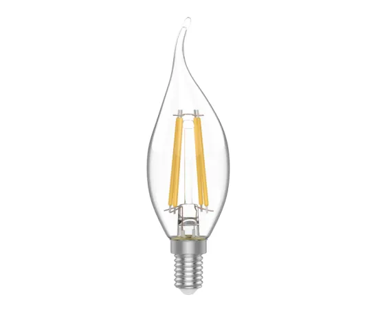 Лампа Gauss Basic Филамент Свеча на ветру 4,5W 400lm 2700К Е14 LED 1/10/50