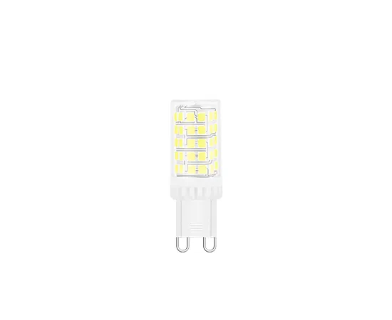 Лампа Gauss G9 AC185-265V 5,5W 560lm 6500K керамика LED 1/10/200