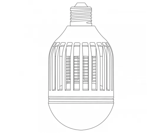 Антимоскитная лампа Gauss Mosquito, 6Вт, E27, 1/40, изображение 2 Антимоскитная лампа Gauss Mosquito, 6Вт, E27, 1/40, изображение 2