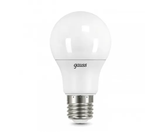 Фото Лампа Gauss A60 AC12-36V 10W 860lm 4100K E27 LED арт. 202502210 Фото Лампа Gauss A60 AC12-36V 10W 860lm 4100K E27 LED арт. 202502210