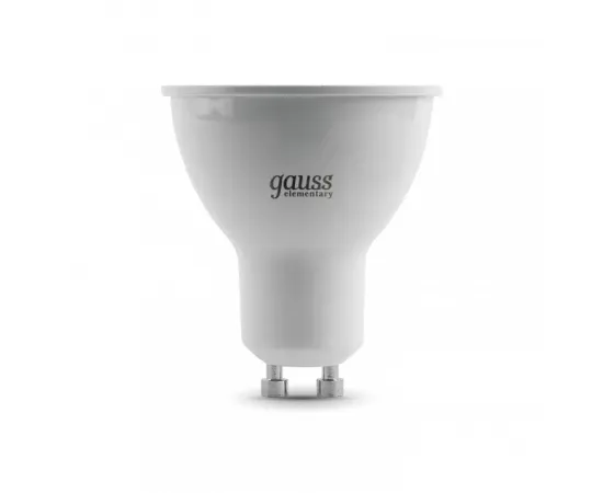 Фото характеристики Лампа Gauss Elementary MR16 9W 660lm 4100К GU10 LED арт. 13629