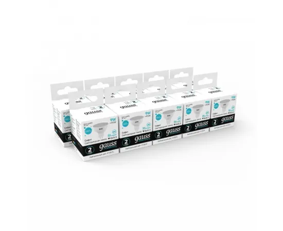 Фото характеристики размеры Лампа Gauss Elementary MR16 9W 660lm 4100K GU5.3 LED арт. 13529