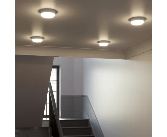 Светильник ЖКХ Gauss HALL круг 15W 1100lm 4000K 200-240V IP40 D155*33мм белый LED 1/40, изображение 3