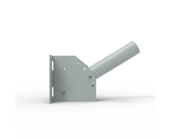 Кронштейн Gauss для уличных светильников с переменным углом 300х150х120 D48мм 1/10, изображение 2
