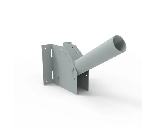 Кронштейн Gauss для уличных светильников с переменным углом 300х150х120 D48мм 1/10, изображение 3