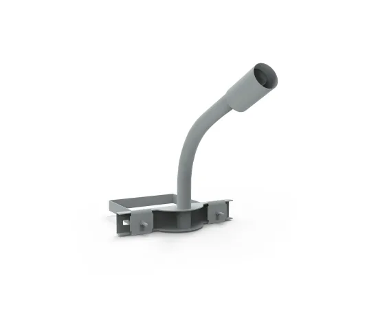 Кронштейн Gauss для уличных светильников на опору с 1 хомутом 625х460х480 D60мм 1/6, изображение 3