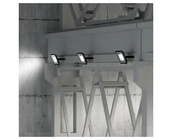 Фото Прожектор Gauss Qplus 150W 18000lm 6500K 175-265V IP65 черный LED  арт.