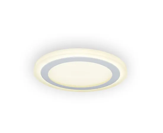 Светильник Gauss Backlight круг 12+4W 960lm 3000K 180-265V IP20 монт Ø170 190*31мм 3 реж LED 1/20, изображение 3 Светильник Gauss Backlight круг 12+4W 960lm 3000K 180-265V IP20 монт Ø170 190*31мм 3 реж LED 1/20, изображение 3