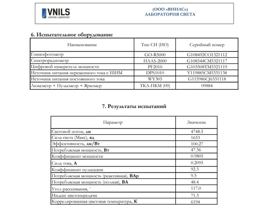 Фото тестирование Прожектор Gauss Elementary 50W 4500lm 6500К 200-240V IP65 черный LED арт. 613100350