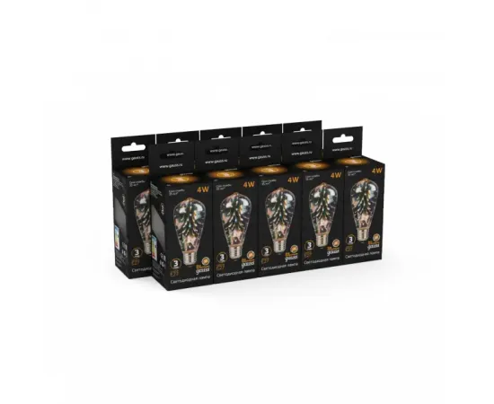 Gauss LED 3D-Butterfly E27 4W 1/10/40, изображение 4 Gauss LED 3D-Butterfly E27 4W 1/10/40, изображение 4