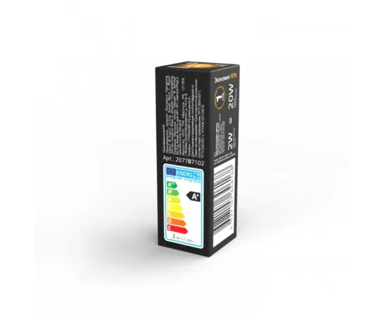 Фото характеристики Лампа Gauss G4 12V 2W 190lm 3000K силикон LED арт. 207707102