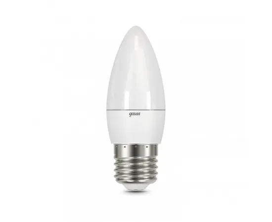 Фото характеристики Лампа Gauss Свеча 9.5W 950lm 4100К E27 LED арт. 103102210